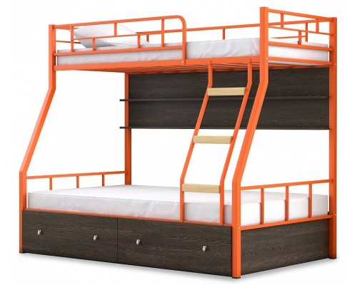 Кровать двухъярусная Радуга