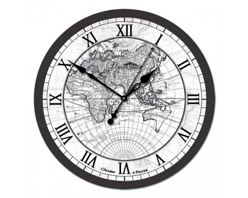 Настенные часы (33x33x4 см) Цивилизация 01-005