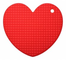 Подставка под горячее (17x15 см) Сердце 17207
