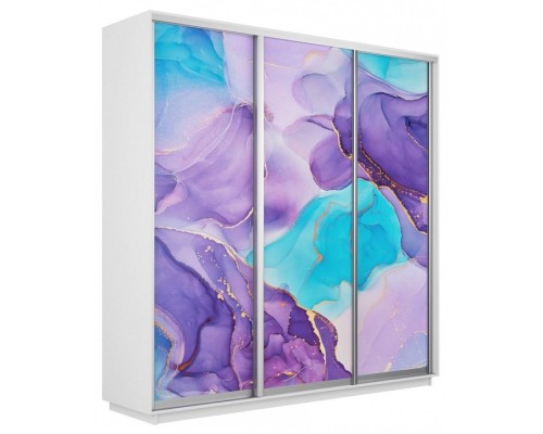 Шкаф-купе Экспресс Фото трио 1002 2100x600x2400