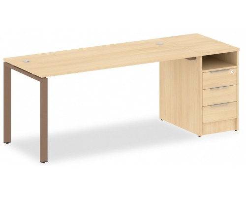 Стол письменный Metal System БП.РС-СТП-1.4