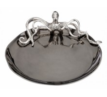 Блюдо декоративное (38x9 см) Осьминог 725-028