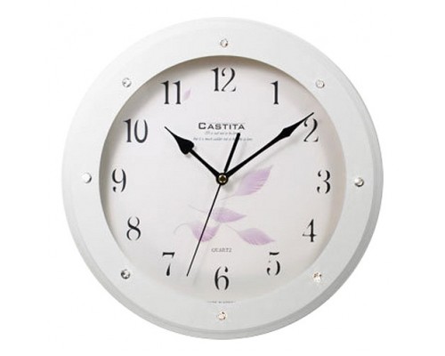 Настенные часы (30x30 см) Castita 101W