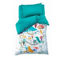 Постельное белье полутораспальное Заповедник
