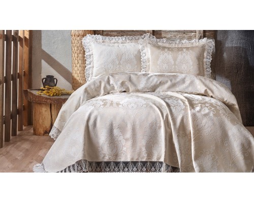 Покрывало с наволочками евростандарт Begonya