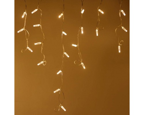 Бахрома световая [2.4x0.6 м] Edge ARD-EDGE-CLASSIC-2400x600-CLEAR-88LED-STD WARM (230V, 6W)