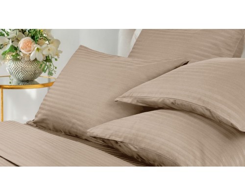 Набор из 2 наволочек (70x70 см) Stripe Bronze