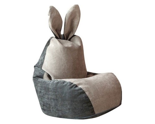 Кресло-мешок Зайчик Серый