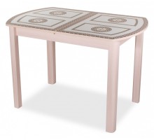 Стол обеденный Танго ПО со стеклом