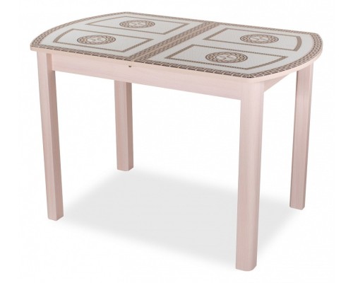 Стол обеденный Танго ПО со стеклом