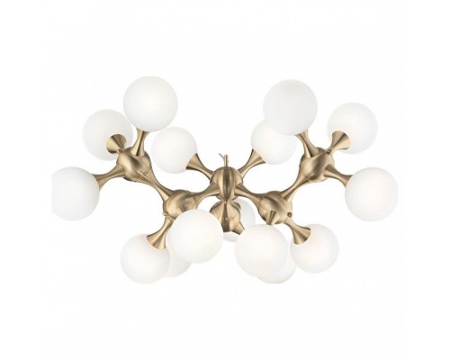 Подвесная люстра Ideal Lux Nodi NODI SP15 OTTONE SATINATO