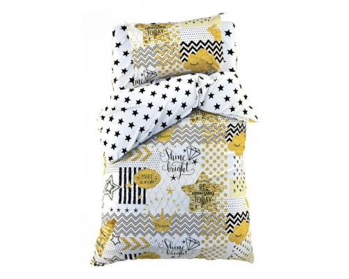 Постельное белье полутораспальное Золотые сны