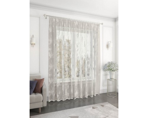 Гардина (300x260 cм) 1 шт. Мрамор