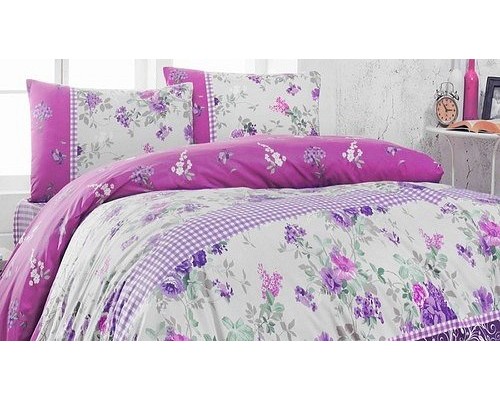 Постельное белье евростандарт Arzum Lila