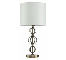 Настольная лампа декоративная Indigo Infinito 13012/1T Brass