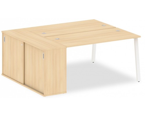 Стол письменный Metal System БА.РС-СШК-1.3 Т