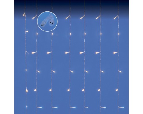 Занавес световой Uniel ULD-C2030 ULD-C2030-240/TTK WARMWHITE-WHITE IP44