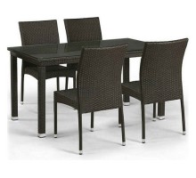 Набор уличный Морте T256A/Y380A-W53 Brown 4Pcs