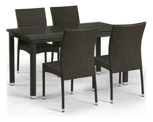 Набор уличный Морте T256A/Y380A-W53 Brown 4Pcs