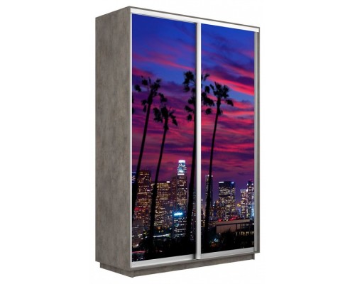 Шкаф-купе Экспресс Фото дуо 1014 1600x600x2400