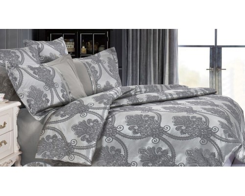 Постельное белье двуспальное Satin jacquard