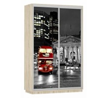 Шкаф-купе Экспресс Фото Дуо Ночной Лондон 1600x600x2400