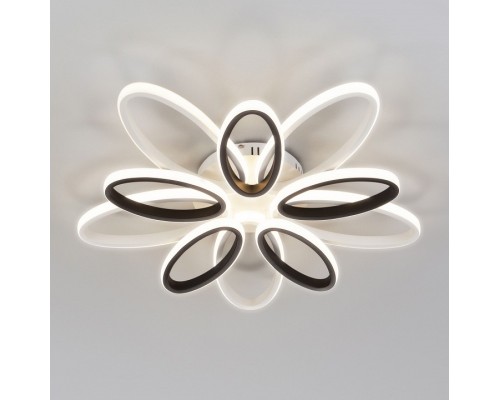 Потолочная люстра Eurosvet Blade 90137/10 белый/чёрный 110W