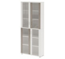 Шкаф-витрина Домино ПУ-30-3-ФС