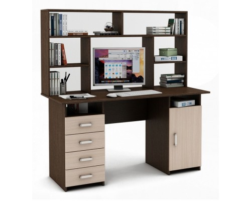 Стол компьютерный Лайт-8 СН