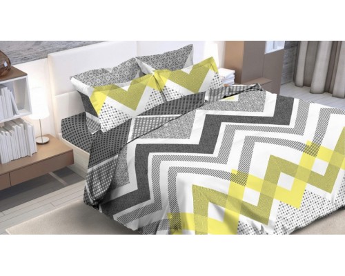 Постельное белье двуспальное Зигзаги 1