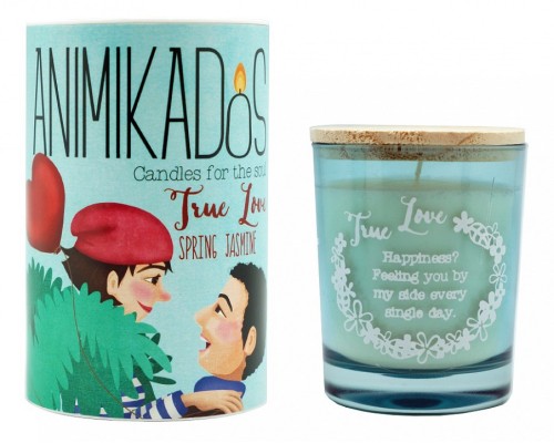 Свеча ароматическая (9.1 см) True Love VV007RCAMGB