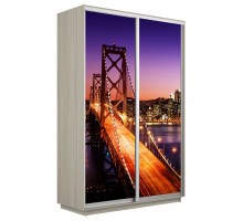 Шкаф-купе Экспресс Фото дуо 1007 1200x450x2200