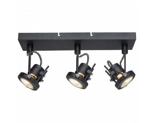 Спот Arte Lamp Costruttore A4300PL-3BK