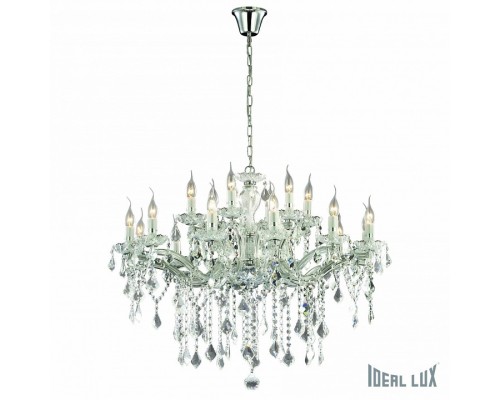 Подвесная люстра Ideal Lux FLORIAN FLORIAN SP18 CROMO