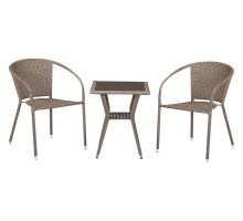 Набор уличный Альба T25B/Y137C-W56 Light brown