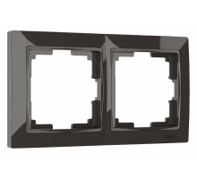Рамка на 2 поста Werkel Snabb basic серо-коричневый W0022007