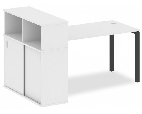 Стол письменный Metal System БП.РС-СШК-3.3 Т