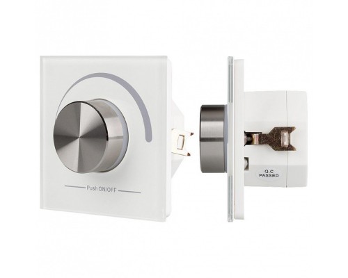 Панель-диммера роторная встраиваемая Arlight Rotary SR-2836N-B-RF-IN (220V, DIM)