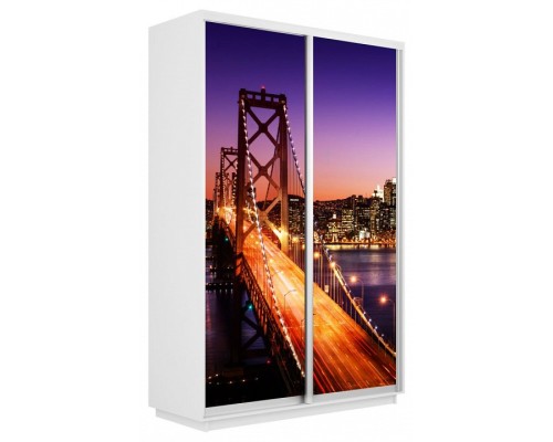 Шкаф-купе Экспресс Фото дуо 1007 1600x600x2200