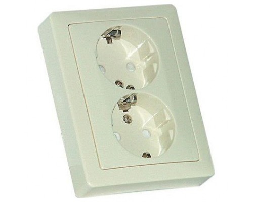 Розетка с заземлением Imex 1232L 1232L-S110