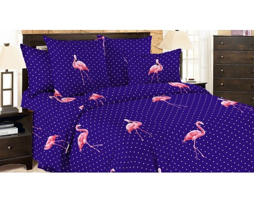 Постельное белье евростандарт Flamingo