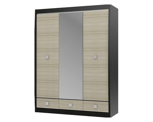 Шкаф платяной Ксено СТЛ.078.16 дуб феррара/ясень глянец