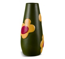 Ваза настольная (29.5 см) С цветочным декором MY-D146