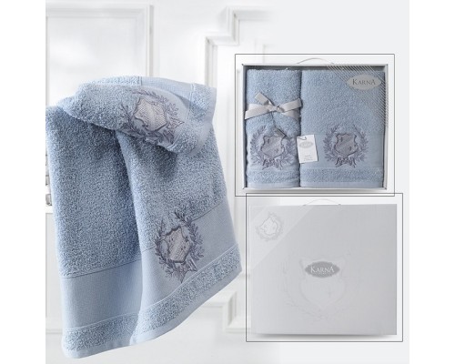 Набор из 2 полотенец для ванной (70x140 см) Davis