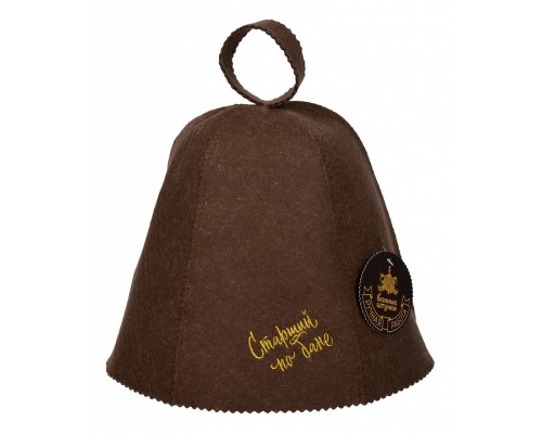 Шапка для бани универсальная Старший по бане