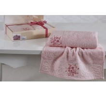 Набор из 2 полотенец для ванной VIOLA