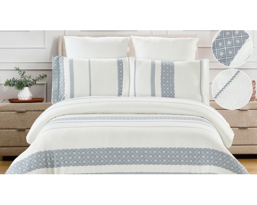 Постельное белье евростандарт Cotton Jacquard