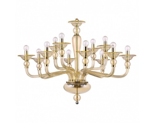 Подвесная люстра Ideal Lux Danieli DANIELI SP12 AMBRA