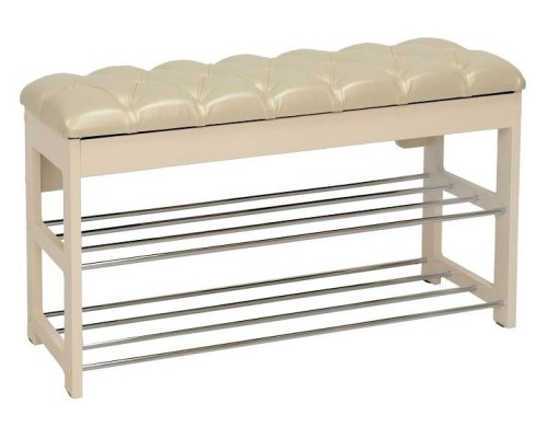 Банкетка-стеллаж для обуви Грейс