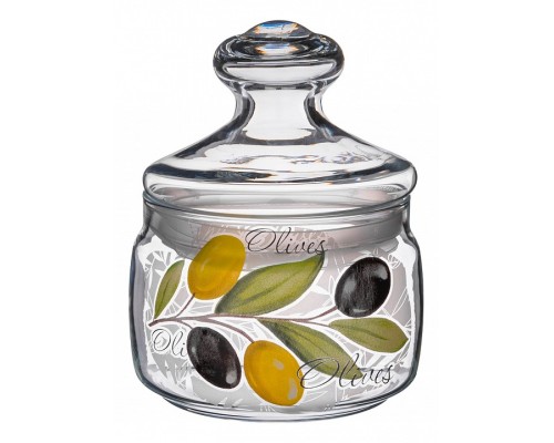 Банка для пищевых продуктов (500 мл) Оливки 484-844